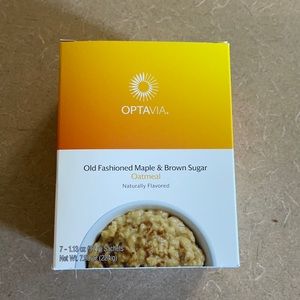OPTAVIA maple & brown sugar oatmeal 7 count